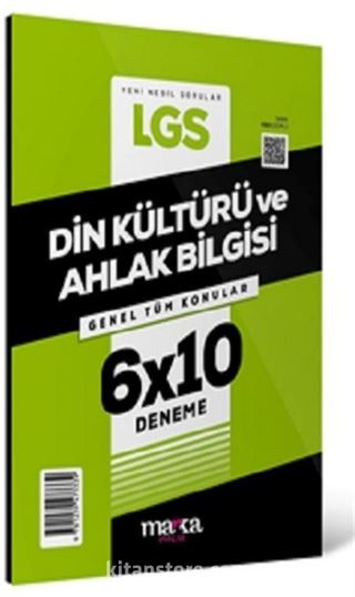 2025 LGS Genel Tüm Konular Din Kültürü ve Ahlak Bilgisi 6 Deneme