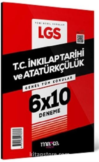 2025 LGS Genel Tüm Konular T.C. İnkılap Tarihi ve Atatürkçülük 6 Deneme