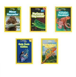 National Geographic Kids Olağanüstü Hayvanlar Seti (5 Kitap)