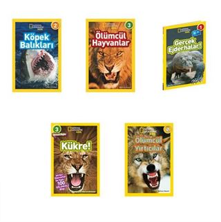 National Geographic Kids Ölümcül Hayvanlar Seti (5 Kitap)