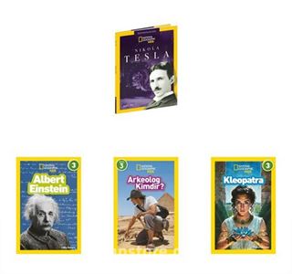 National Geographic Kids Kültür Kitapları Seti (4 Kitap)