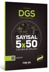 2024 DGS Sayısal 5x50 Deneme Sınavı Tamamı PDF Çözümlü Açıklanan Yeni Müfredat