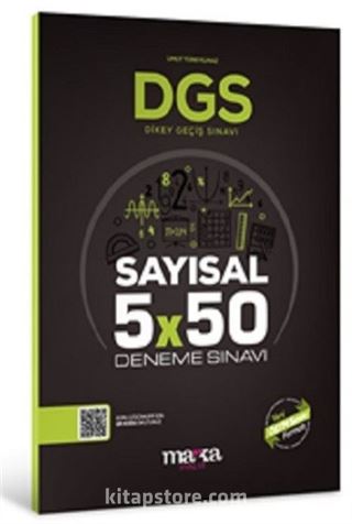 2025 DGS Sayısal 5x50 Deneme Sınavı Tamamı PDF Çözümlü Açıklanan Yeni Müfredat