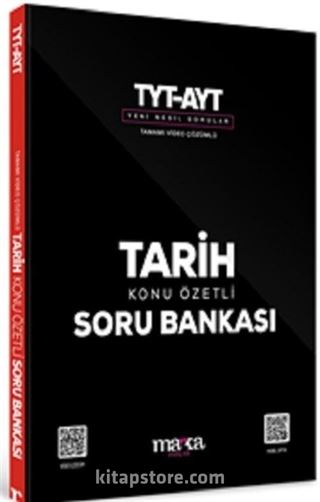 2025 TYT AYT Tarih Konu Özetli Yeni Nesil Soru Bankası Tamamı Video Çözümlü