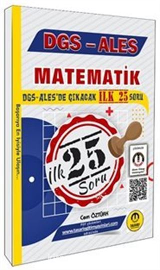 DGS Matematik İlk 25 Çıkacak Soru