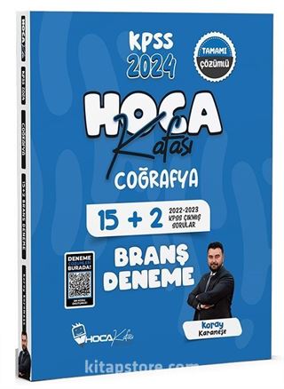 2024 KPSS Coğrafya 15+2 Deneme Çözümlü