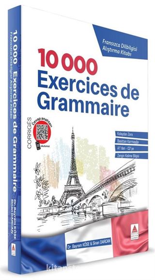 10,000 Exercices de Grammaire Fransızca Dilbilgisi Alıştırma Kitabı