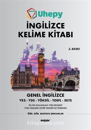 Uhepy İngilizce Kelime Kitabı