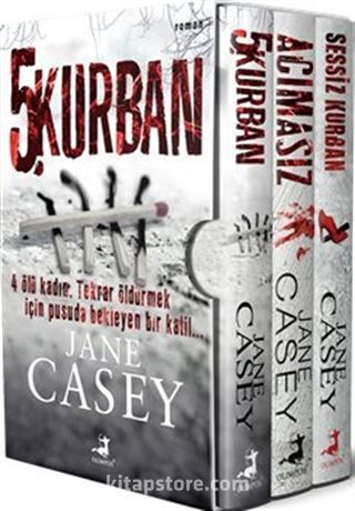 Jane Casey Maeve Kerrigan Serisi 1 (Kutulu Set 3 Kitap)