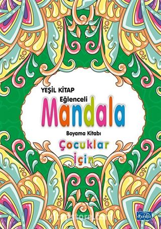 Çocuklar İçin Mandala Yeşil