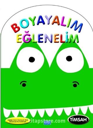 Boyayalım Eğlenelim Timsah