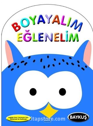 Boyayalım Eğlenelim Baykuş