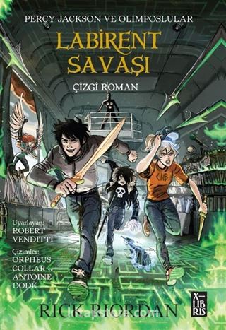 Percy Jackson ve Olimposlular Labirent Savaşı (Çizgi Roman)