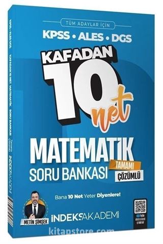 KPSS Matematik Kafadan 10 Net Soru Bankası Çözümlü