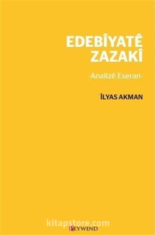 Edebîyatêr Zazakî