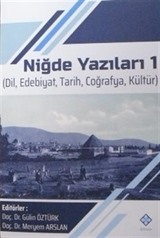 Niğde Yazıları 1