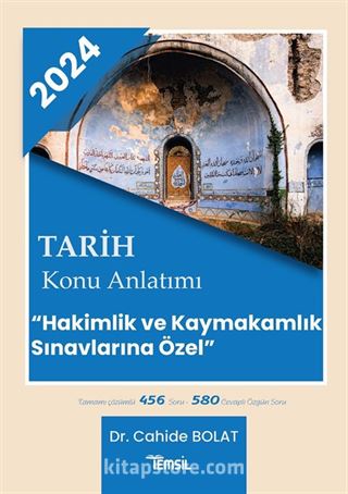 Tarih Konu Anlatımı 'Hakimlik ve Kaymakamlık Sınavlarına Özel'