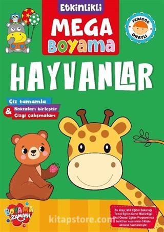 Etkinlikli Mega Boyama / Hayvanlar