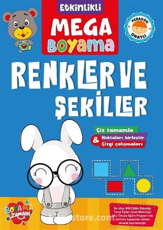 Etkinlikli Mega Boyama / Renkler ve Şekiller