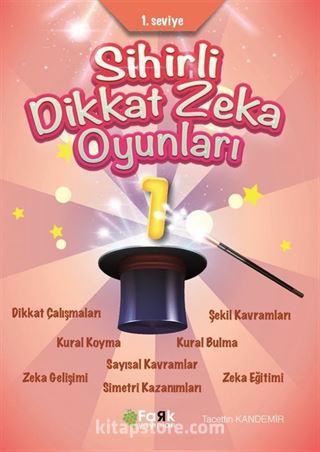 1. Seviye Sihirli Dikkat Zeka Oyunları 1 (İlkokul)