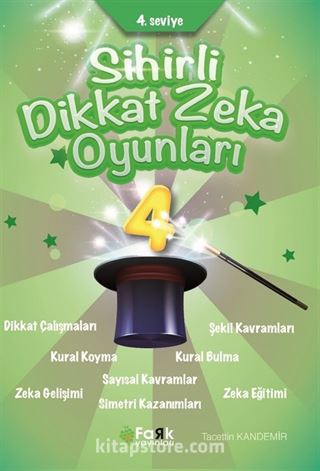 4. Seviye Sihirli Dikkat Zeka Oyunları 4 (İlkokul)