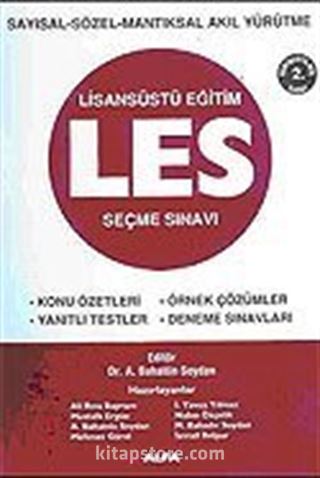 LES Lisanüstü Eğitim Sınavı Hazırlık Kılavuzu