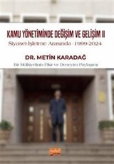 Kamu Yönetiminde Değişim ve Gelişim II