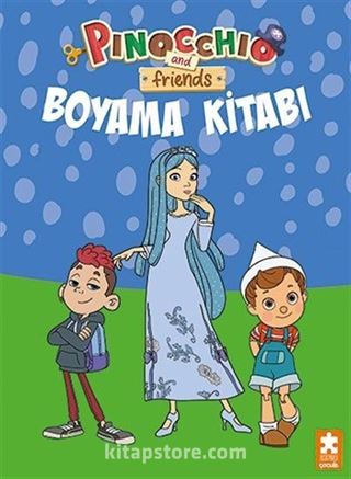 Pinocchio and Friends / Boyama Kitabı 1