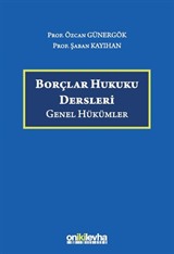 Borçlar Hukuku Dersleri (Genel Hükümler)