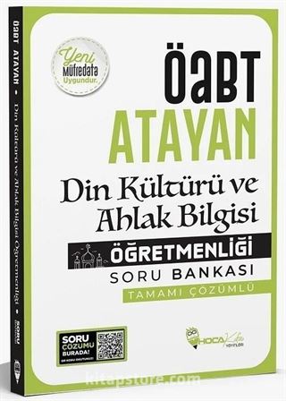 ÖABT Din Kültürü ve Ahlak Bilgisi Öğretmenliği Soru Bankası Çözümlü