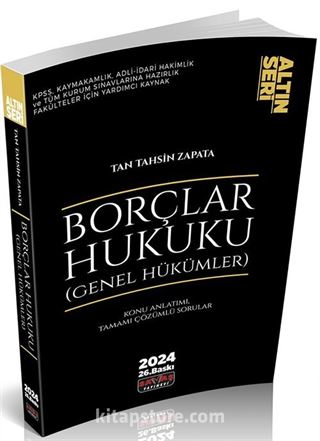 Borçlar Hukuku Genel Hükümler Konu Anlatımı