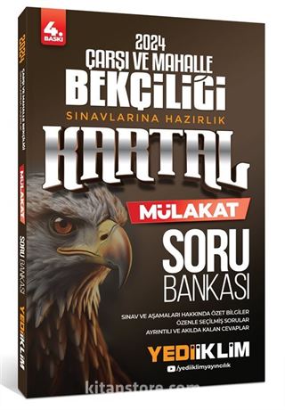 2024 Çarşı ve Mahalle Bekçiliği Sınavlarına Hazırlık Kartal Mülakat Soru Bankası