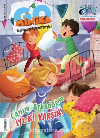 minikaGO Aylık Çocuk Dergisi Sayı:88 Nisan 2024