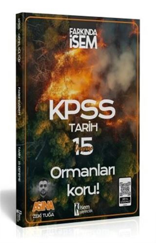 2024 Farkında İsem KPSS Aşina Tarih 15'li Deneme