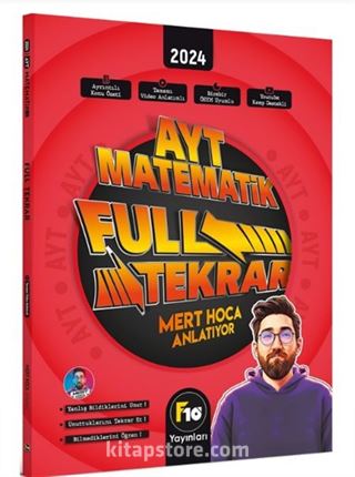 AYT Matematik Full Tekrar Video Ders Kitabı