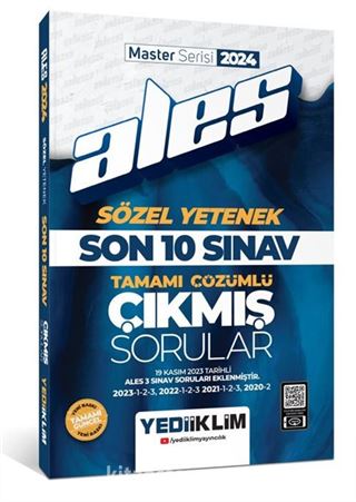 2024 ALES Sözel Yetenek Son 10 Sınav Tamamı Çözümlü Çıkmış Sorular