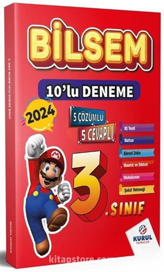 3. Sınıf Bilsem 10'lu Deneme Seti