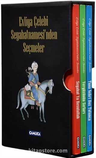 Evliya Çelebi Seyahatnamesi'nden Seçmeler (Kutulu Set)