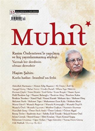 Muhit Dergi Aylık Edebiyat Dergisi Sayı:53 Mayıs 2024