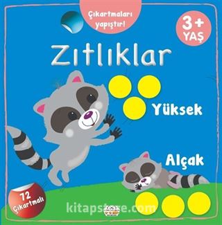 Zıtlıklar Yüksek - Alçak Çıkartmaları Yapıştır