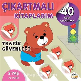 Çıkartmalı Kitaplarım - Trafik Güvenliği