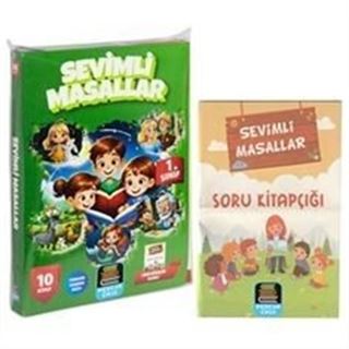 1. Sınıf Okuma Seti Sevimli Masallar 10 Kitap + Soru Kitapçığı İlaveli