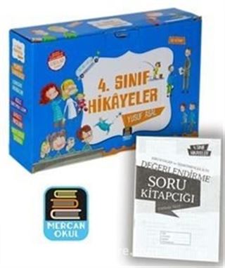 4. Sınıf Hikayeler Okuma Seti 10 Kitap, Soru Kitapçığı İlaveli / Yusuf Asal