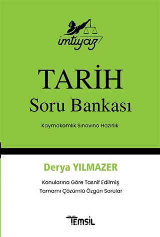 İmtiyaz Tarih Soru Bankası Kaymakamlık Sınavına Özel