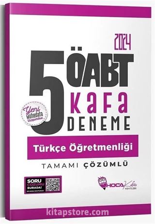 2024 ÖABT Türkçe Öğretmenliği 5 Kafa Deneme Çözümlü