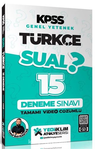 2024 KPSS Genel Yetenek Sual Türkçe Tamamı Video Çözümlü 15 Deneme