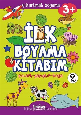 Çıkartmalı İlk Boyama Kitabım 3+ Yaş -2