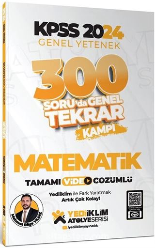 2024 KPSS Genel Yetenek Matematik 300 Soruda Tamamı Video Çözümlü Genel Tekrar Kampı