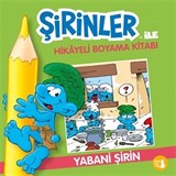 Şirinler ile Hikayeli Boyama Kitabı / Yabani Şirin