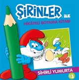 Şirinler ile Hikayeli Boyama Kitabı / Sihirli Yumurta